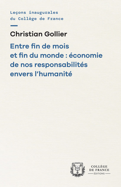 ENTRE FIN DE MOIS ET FIN DU MONDE : ECONOMIE DE NOS RESPONSABILITES ENVERS L´HUMANITE