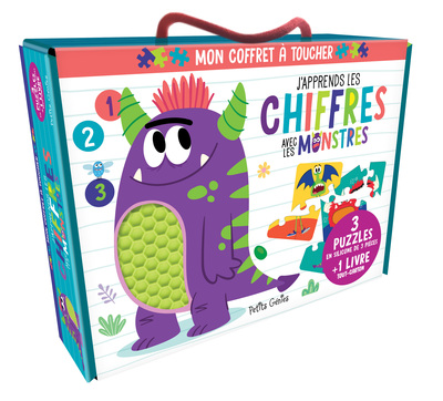 J´APPRENDS LES CHIFFRES AVEC LES MONSTRES - MON COFFRET A TOUCHER