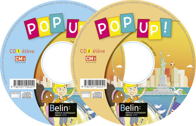 POP UP ! CM1 2015 DOUBLE CD AUDIO