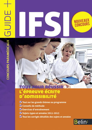 CONCOURS IFSI EPREUVE ECRITE ADMISSIBILITE