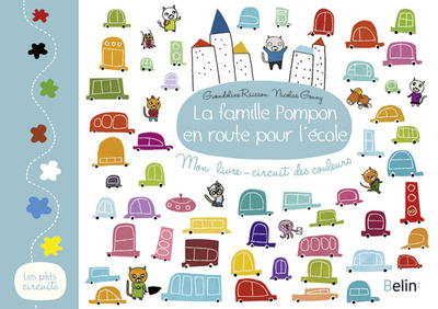 FAMILLE POMPON EN ROUTE POUR L´ECOLE