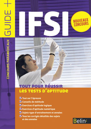 CONCOURS IFSI LES TESTS D´ APTITUDE