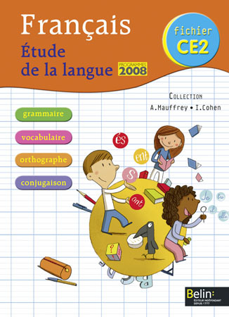MON FICHIER DE GRAMMAIRE CE2 2009