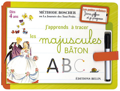 J´APPRENDS A TRACER LES MAJUSCULES BATON
