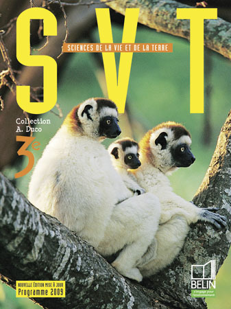 SVT 3E 2009 LIVRE DE L´ELEVE NOUV PROG