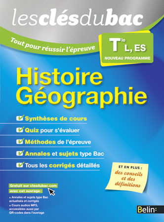 CLES DU BAC REUSSIR EXAMEN HG T L, ES-2015