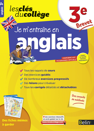 CLES DU COLLEGE : JE M´ENTRAINE EN ANGLAIS 3E