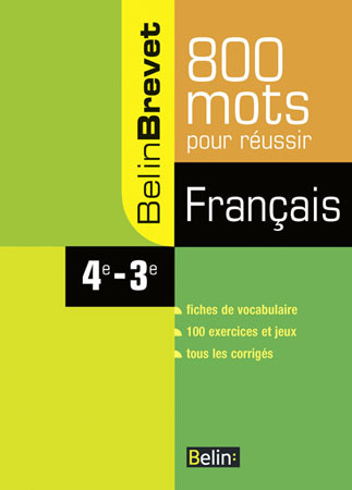 FRANCAIS 4E-3E 800 MOTS
