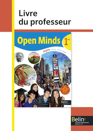 OPEN MINDS 1RE PROFESSEUR 2015