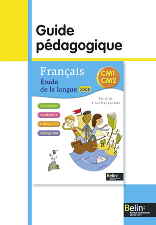 GRAMMAIRE CM1-CM2 LIVRE DU PROF 2009