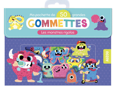 MA POCHETTE DE GOMMETTES - MONSTRES RIGOLOS