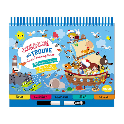 CHERCHE ET TROUVE DANS LES COMPTINES (COLL. BLOC-NOTES)