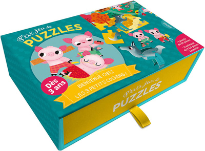 BIENVENUE CHEZ LES 3 PETITS COCHONS ! PUZZLE