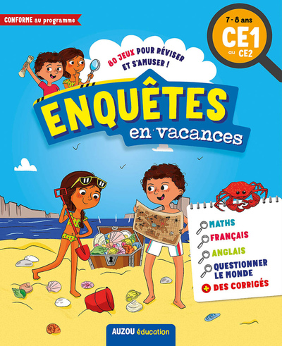 ENQUETES EN VACANCES - CE1 AU CE2