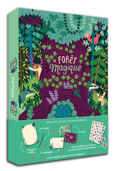 FORET MAGIQUE - MON JOLI SET DE CORRESPONDANCE