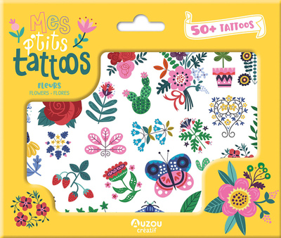 MES P´TITS TATTOOS - FLEURS