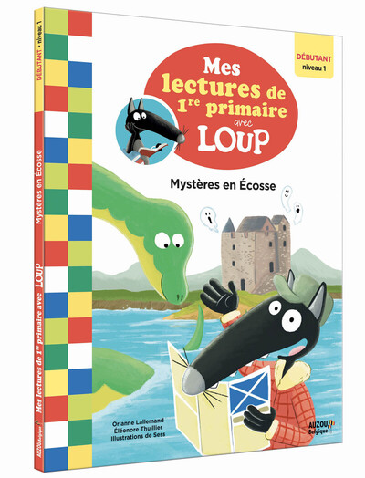 MES LECTURES DE PREMIERE PRIMAIRE AVEC LOUP - MYSTERES EN ECOSSE
