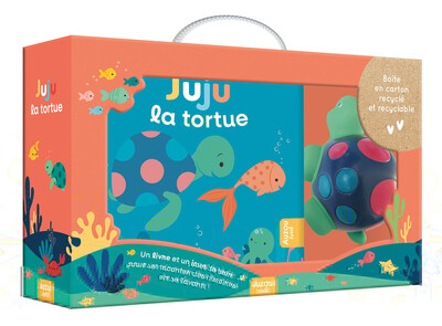 JUJU LA TORTUE - LIVRE BAIN