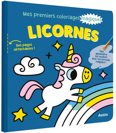 MES PREMIERS COLORIAGES MAGIQUES - LICORNES