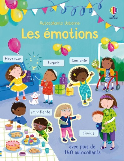 EMOTIONS - AUTOCOLLANTS USBORNE