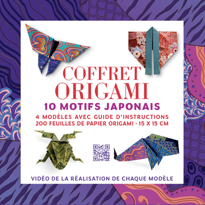 COFFRET ORIGAMI 10 MOTIFS JAPONAIS