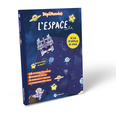 L´ESPACE - DEPLIMONDES 4 ANS + - LIS, DEPLIE, JOUE ET EXPLORE L´ESPACE AVEC TON LIVRE-JEU DEVENU IMA