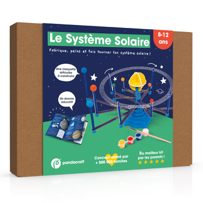 SYSTEME SOLAIRE - KIT LUDO-EDUCATIF 8-12 ANS - FABRIQUE ET PEINS TON SYSTEME SOLAIRE ARTICULE