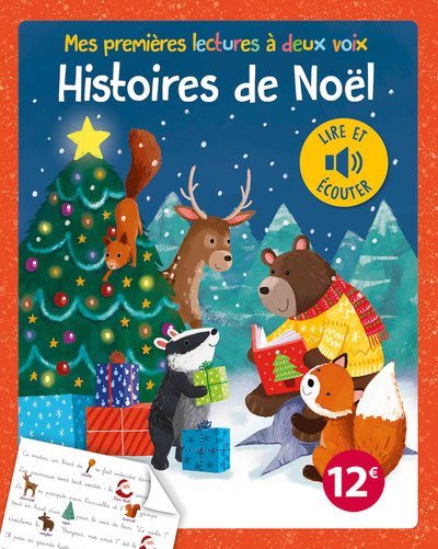 MES PREMIERES LECTURES A DEUX VOIX - MES PREMIERES LECTURES A DEUX VOIX - HISTOIRES DE NOEL
