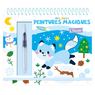 MES JOLIES PEINTURES MAGIQUES - L´HIVER NE
