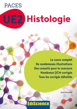PACES UE2 HISTOLOGIE - MANUEL, COURS + QCM CORRIGES