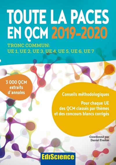 TOUTE LA PACES EN QCM 2019-2020 - TOUTE LA PACES EN QCM 2017-2018 - TRONC C