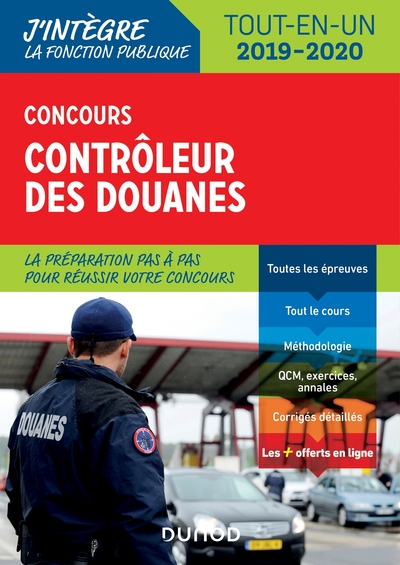 CONCOURS CONTROLEUR DES DOUANES - TOUT-EN-UN - 2019/2020