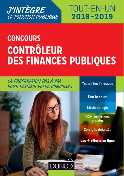CONCOURS CONTROLEUR DES FINANCES PUBLIQUES - TOUT-EN-UN - 2018-2019