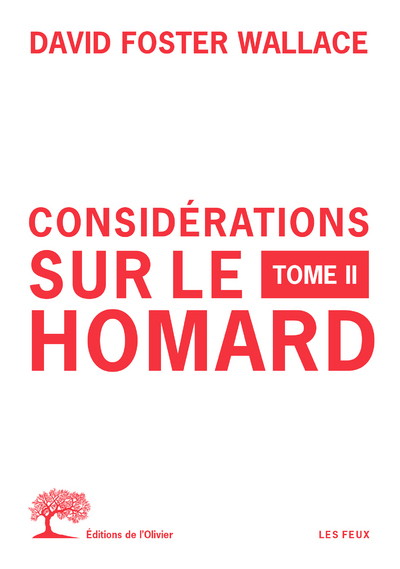CONSIDERATIONS SUR LE HOMARD - TOME 2 - VOL02