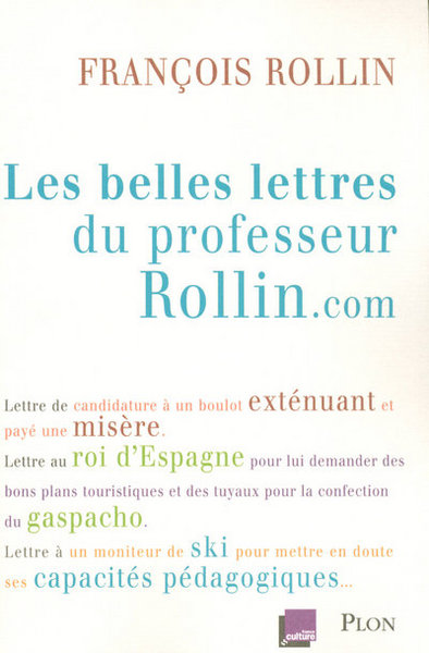 BELLES LETTRES DU PROFESSEUR ROLLIN.COM