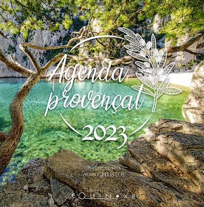 AGENDA PROVENCAL 2023 GRAND FORMAT CALANQUE