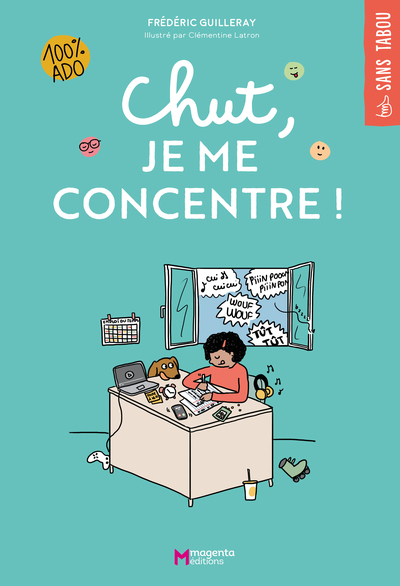 CHUT, JE ME CONCENTRE - ILLUSTRATIONS, COULEUR
