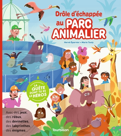 DROLE D´ECHAPPEE AU PARC ANIMALIER
