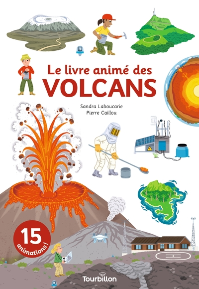 LIVRE ANIME DES VOLCANS
