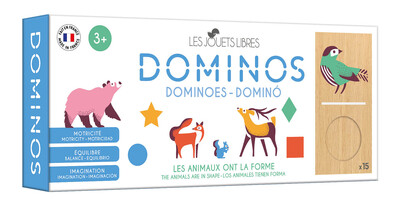 DOMINOS - LES ANIMAUX ONT LA FORME