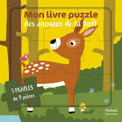 MON LIVRE PUZZLE DES ANIMAUX DE LA FORET