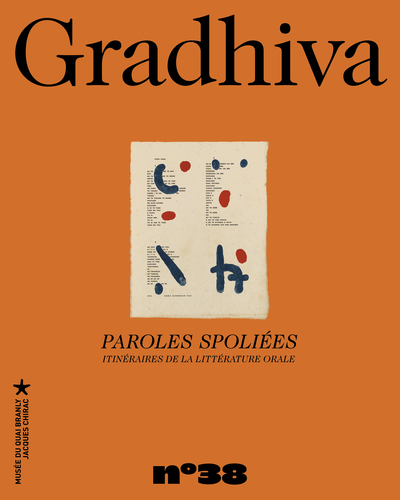 GRADHIVA - T38 - GRADHIVA N  38 - PAROLES SPOLIEES - GRADHIVA N 38