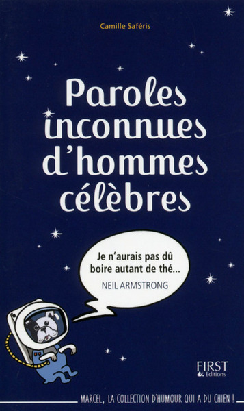 PAROLES INCONNUES D´HOMMES CELEBRES