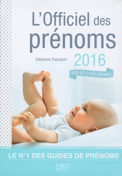 L´OFFICIEL DES PRENOMS 2016