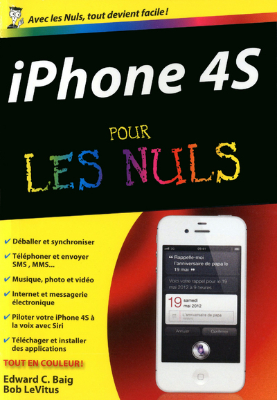 IPHONE 4S POCHE POUR LES NULS