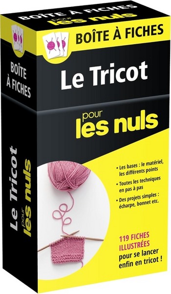 BOITE A FICHES LE TRICOT POUR LES NULS