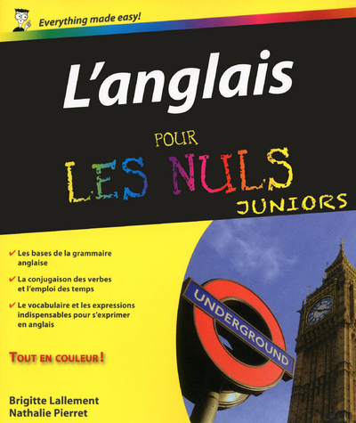 L´ANGLAIS POUR LES NULS JUNIORS