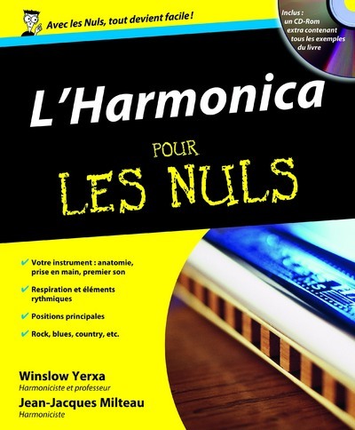 L´HARMONICA POUR LES NULS + CD OFFERT