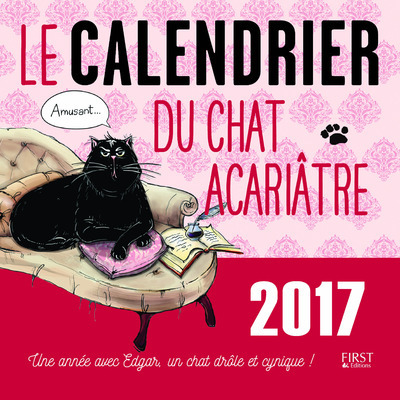 CALENDRIER 2017 DU CHAT ACARIATRE