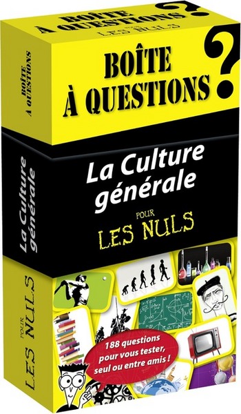 BOITE A QUESTIONS LA CULTURE GENERALE POUR LES NULS
